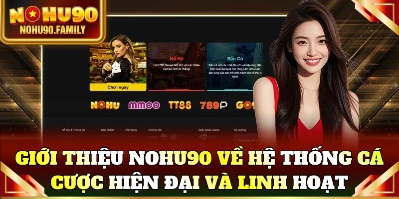 Giới thiệu Nohu90 về hệ thống cá cược hiện đại và linh hoạt